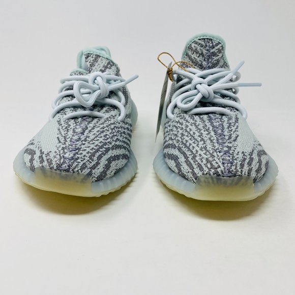 Adidas Mens Yeezy Boost 350 V2 Blue Tint Gray Lace Up Running Shoes Size 6.5 NIB main image 6